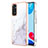 Custodia Silicone Gel Morbida Fantasia Modello Cover Y05B per Xiaomi Redmi Note 11 4G (2022) Bianco