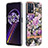 Custodia Silicone Gel Morbida Fantasia Modello Cover Y06B per Realme 9 Pro+ Plus 5G Lavanda