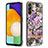 Custodia Silicone Gel Morbida Fantasia Modello Cover Y06B per Samsung Galaxy A13 5G Lavanda