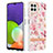 Custodia Silicone Gel Morbida Fantasia Modello Cover Y06B per Samsung Galaxy A22 4G