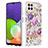 Custodia Silicone Gel Morbida Fantasia Modello Cover Y06B per Samsung Galaxy A22 4G