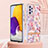 Custodia Silicone Gel Morbida Fantasia Modello Cover Y06B per Samsung Galaxy A72 4G