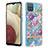 Custodia Silicone Gel Morbida Fantasia Modello Cover Y06B per Samsung Galaxy F12