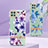 Custodia Silicone Gel Morbida Fantasia Modello Cover Y06B per Samsung Galaxy F42 5G