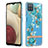 Custodia Silicone Gel Morbida Fantasia Modello Cover Y06B per Samsung Galaxy M12