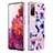 Custodia Silicone Gel Morbida Fantasia Modello Cover Y06B per Samsung Galaxy S20 FE 4G Viola