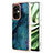 Custodia Silicone Gel Morbida Fantasia Modello Cover Y07B per OnePlus Nord CE 3 Lite 5G Verde