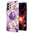 Custodia Silicone Gel Morbida Fantasia Modello Cover Y07B per Samsung Galaxy A32 4G Lavanda