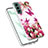 Custodia Silicone Gel Morbida Fantasia Modello Cover Y07B per Samsung Galaxy S21 5G