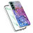 Custodia Silicone Gel Morbida Fantasia Modello Cover Y07B per Samsung Galaxy S21 5G Viola