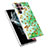 Custodia Silicone Gel Morbida Fantasia Modello Cover Y07B per Samsung Galaxy S22 Ultra 5G Verde