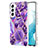 Custodia Silicone Gel Morbida Fantasia Modello Cover Y08B per Samsung Galaxy S21 FE 5G