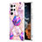 Custodia Silicone Gel Morbida Fantasia Modello Cover Y08B per Samsung Galaxy S21 Ultra 5G