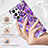 Custodia Silicone Gel Morbida Fantasia Modello Cover Y08B per Samsung Galaxy S21 Ultra 5G