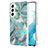 Custodia Silicone Gel Morbida Fantasia Modello Cover Y08B per Samsung Galaxy S22 Plus 5G