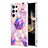 Custodia Silicone Gel Morbida Fantasia Modello Cover Y08B per Samsung Galaxy S24 Ultra 5G