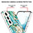 Custodia Silicone Gel Morbida Fantasia Modello Cover Y09B per Samsung Galaxy S21 Plus 5G