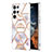 Custodia Silicone Gel Morbida Fantasia Modello Cover Y09B per Samsung Galaxy S22 Ultra 5G