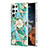 Custodia Silicone Gel Morbida Fantasia Modello Cover Y09B per Samsung Galaxy S22 Ultra 5G