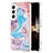 Custodia Silicone Gel Morbida Fantasia Modello Cover Y10B per Samsung Galaxy S24 5G