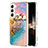 Custodia Silicone Gel Morbida Fantasia Modello Cover Y10B per Samsung Galaxy S24 5G Colorato