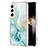 Custodia Silicone Gel Morbida Fantasia Modello Cover Y11B per Samsung Galaxy S24 5G