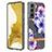 Custodia Silicone Gel Morbida Fantasia Modello Cover Y12B per Samsung Galaxy S21 5G