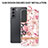 Custodia Silicone Gel Morbida Fantasia Modello Cover Y12B per Samsung Galaxy S21 FE 5G