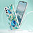 Custodia Silicone Gel Morbida Fantasia Modello Cover Y13B per Samsung Galaxy S23 Plus 5G