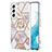 Custodia Silicone Gel Morbida Fantasia Modello Cover Y14B per Samsung Galaxy S22 Plus 5G