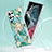 Custodia Silicone Gel Morbida Fantasia Modello Cover Y14B per Samsung Galaxy S22 Ultra 5G