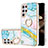 Custodia Silicone Gel Morbida Fantasia Modello Cover Y16B per Samsung Galaxy S24 Ultra 5G