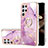 Custodia Silicone Gel Morbida Fantasia Modello Cover Y16B per Samsung Galaxy S24 Ultra 5G