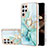 Custodia Silicone Gel Morbida Fantasia Modello Cover Y16B per Samsung Galaxy S24 Ultra 5G