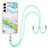 Custodia Silicone Gel Morbida Fantasia Modello Cover Y21B per Samsung Galaxy S21 5G