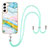 Custodia Silicone Gel Morbida Fantasia Modello Cover Y21B per Samsung Galaxy S24 5G