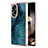Custodia Silicone Gel Morbida Fantasia Modello Cover YB1 per Oppo A58 4G Verde