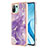 Custodia Silicone Gel Morbida Fantasia Modello Cover YB1 per Xiaomi Mi 11 Lite 5G NE Viola