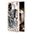 Custodia Silicone Gel Morbida Fantasia Modello Cover YB2 per Oppo A18