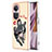 Custodia Silicone Gel Morbida Fantasia Modello Cover YB2 per Oppo Reno10 Pro 5G Khaki