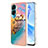 Custodia Silicone Gel Morbida Fantasia Modello Cover YB3 per Huawei Honor 90 Lite 5G Multicolore