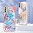 Custodia Silicone Gel Morbida Fantasia Modello Cover YB3 per Nokia C31