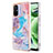 Custodia Silicone Gel Morbida Fantasia Modello Cover YB3 per Xiaomi Poco C55 Blu