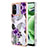 Custodia Silicone Gel Morbida Fantasia Modello Cover YB3 per Xiaomi Poco C55 Viola