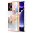 Custodia Silicone Gel Morbida Fantasia Modello Cover YB3 per Xiaomi Poco F5 5G Lavanda