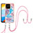 Custodia Silicone Gel Morbida Fantasia Modello Cover YB3 per Xiaomi Redmi 10 India Blu