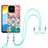 Custodia Silicone Gel Morbida Fantasia Modello Cover YB3 per Xiaomi Redmi 10 India Colorato