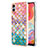 Custodia Silicone Gel Morbida Fantasia Modello Cover YB4 per Samsung Galaxy A04E Colorato
