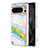 Custodia Silicone Gel Morbida Fantasia Modello Cover YB5 per Google Pixel 8 Pro 5G Colorato