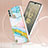 Custodia Silicone Gel Morbida Fantasia Modello Cover YB5 per Nokia C31